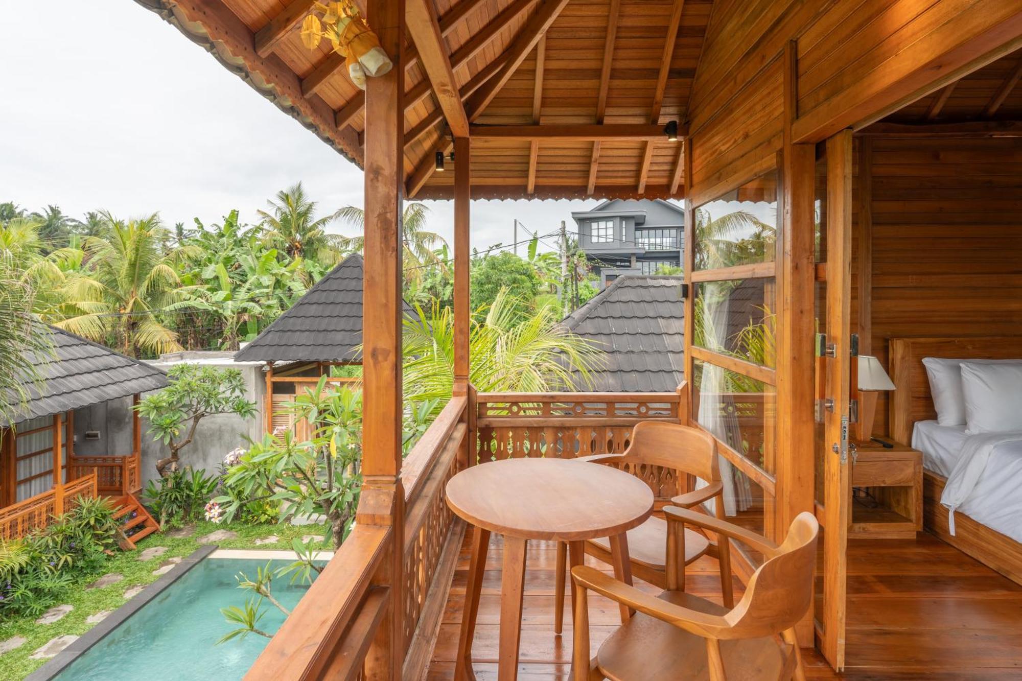 Harmony Wooden Villas Ubud Esterno foto